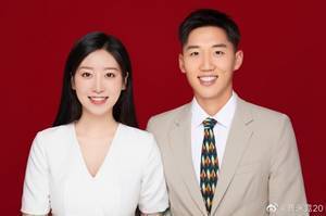 曹永竞晒结婚证与爱妻相互表白：在你身边