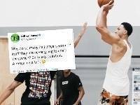 LBJ疑惑为何训练不用的技能 美记晒出本西的投篮图?