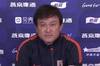 郝伟：费莱尼伤病还在恢复中 会根据比赛情况做出人员调整