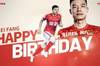 梅方迎来32岁生日，广州队官方发微博送祝福