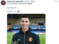 曼联官推：CR7，欧冠先生再一次出现！