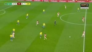 阿森纳完美配合 佩佩穿裆送助攻 恩凯蒂亚脚后跟破门上演帽子戏法