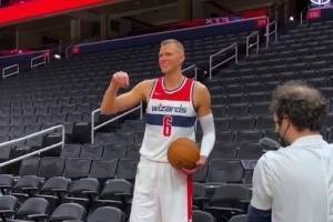 奇才主帅：波尔津吉斯还未进行3V3训练 没有复出时间表