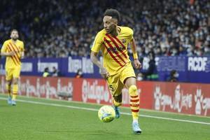 奥巴梅扬对那不勒斯全场数据：1粒进球，1次关键传球，2次失良机