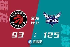 ?罗齐尔23+9 乌布雷23分 巴恩斯28分 黄蜂大胜猛龙止3连败