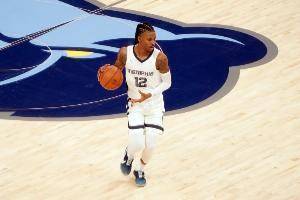 莫兰特未满23岁连续2场共得到至少98分 NBA历史第3人!