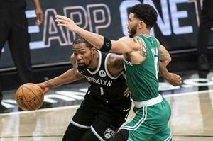 塔图姆:每个人都知道杜兰特的实力 但篮球是一项团队运动