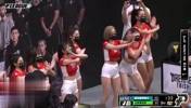 老江湖了！林志杰面对大胸美女啦啦队干扰，稳稳两罚全进?